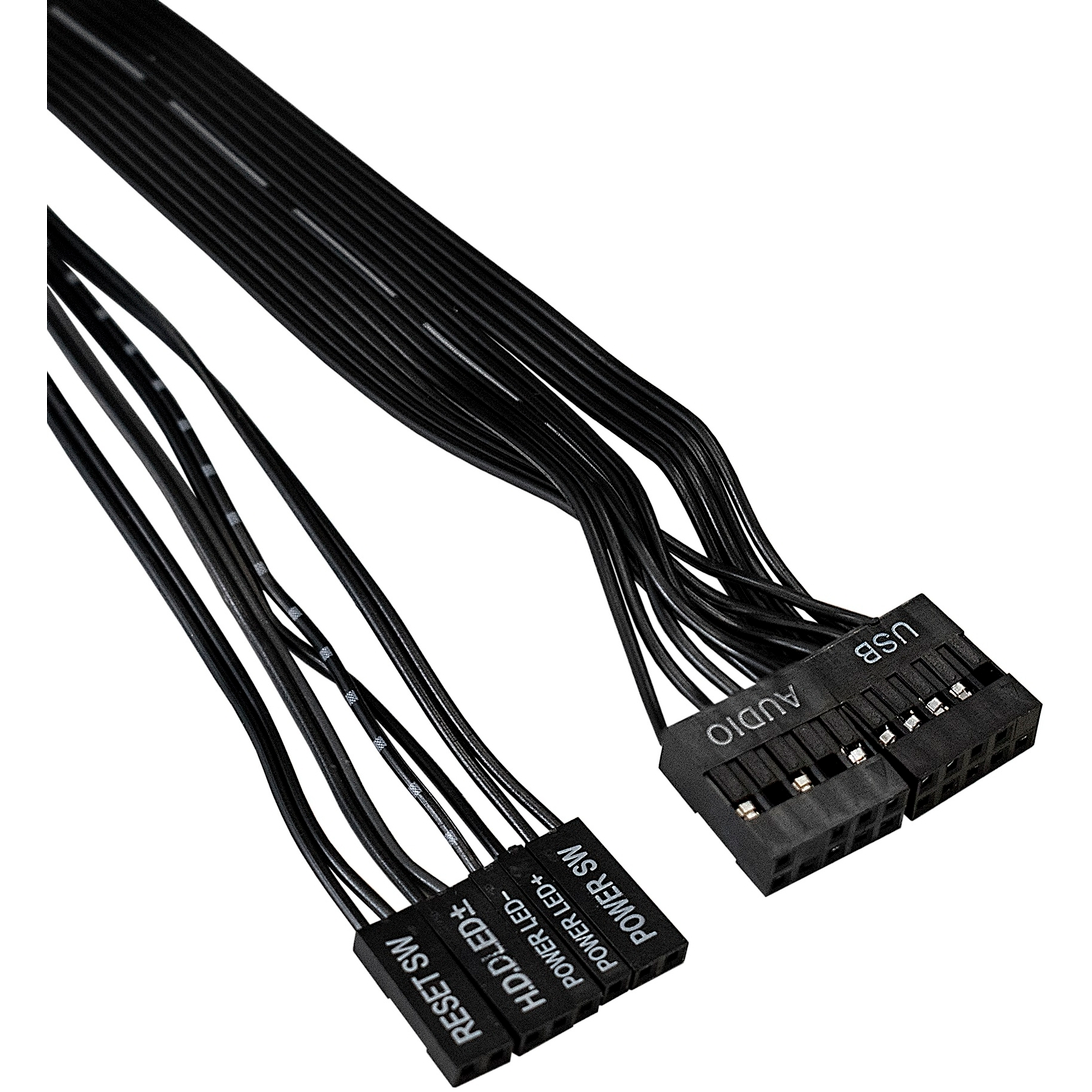 Корпус ExeGate CP-601-UNS350 350W Black - EX299154RUS - фото 4