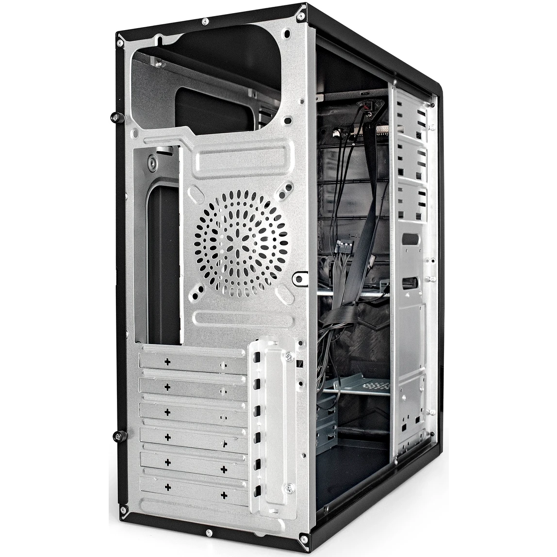 Корпус ExeGate CP-601-UNS450 450W Black - EX299156RUS - фото 2