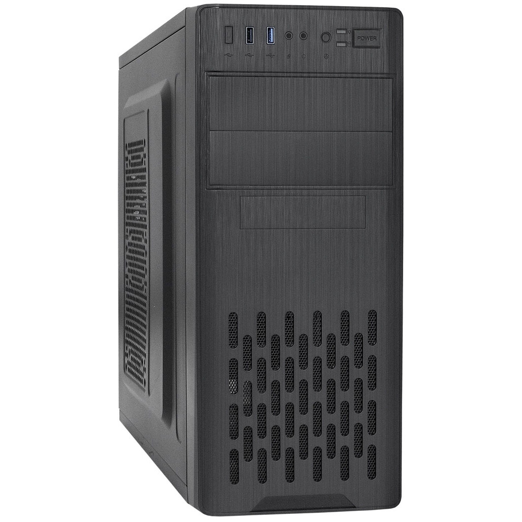 Корпус ExeGate CP-606U-UNS500 500W Black - EX299173RUS