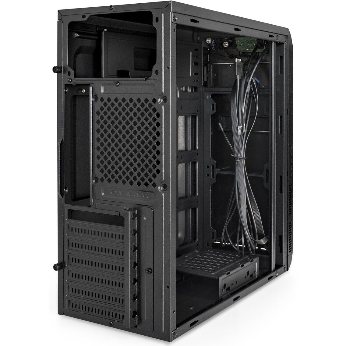 Корпус ExeGate XP-334UC-UNS500 500W Black - EX299368RUS - фото 3