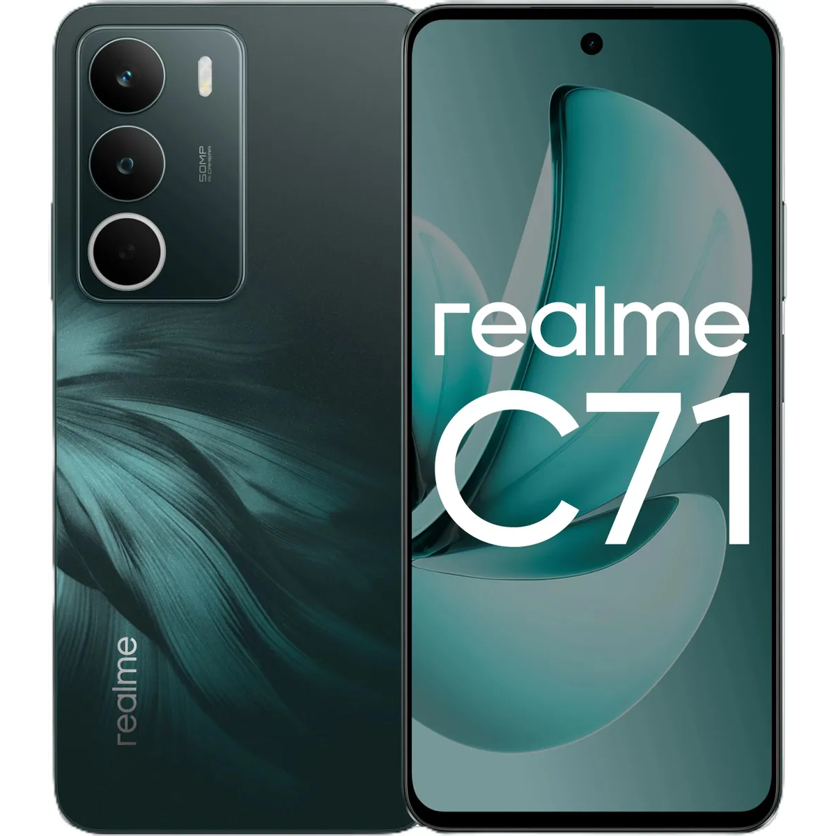Смартфон Realme C71 8/256GB Forest Owl (RMX5303)