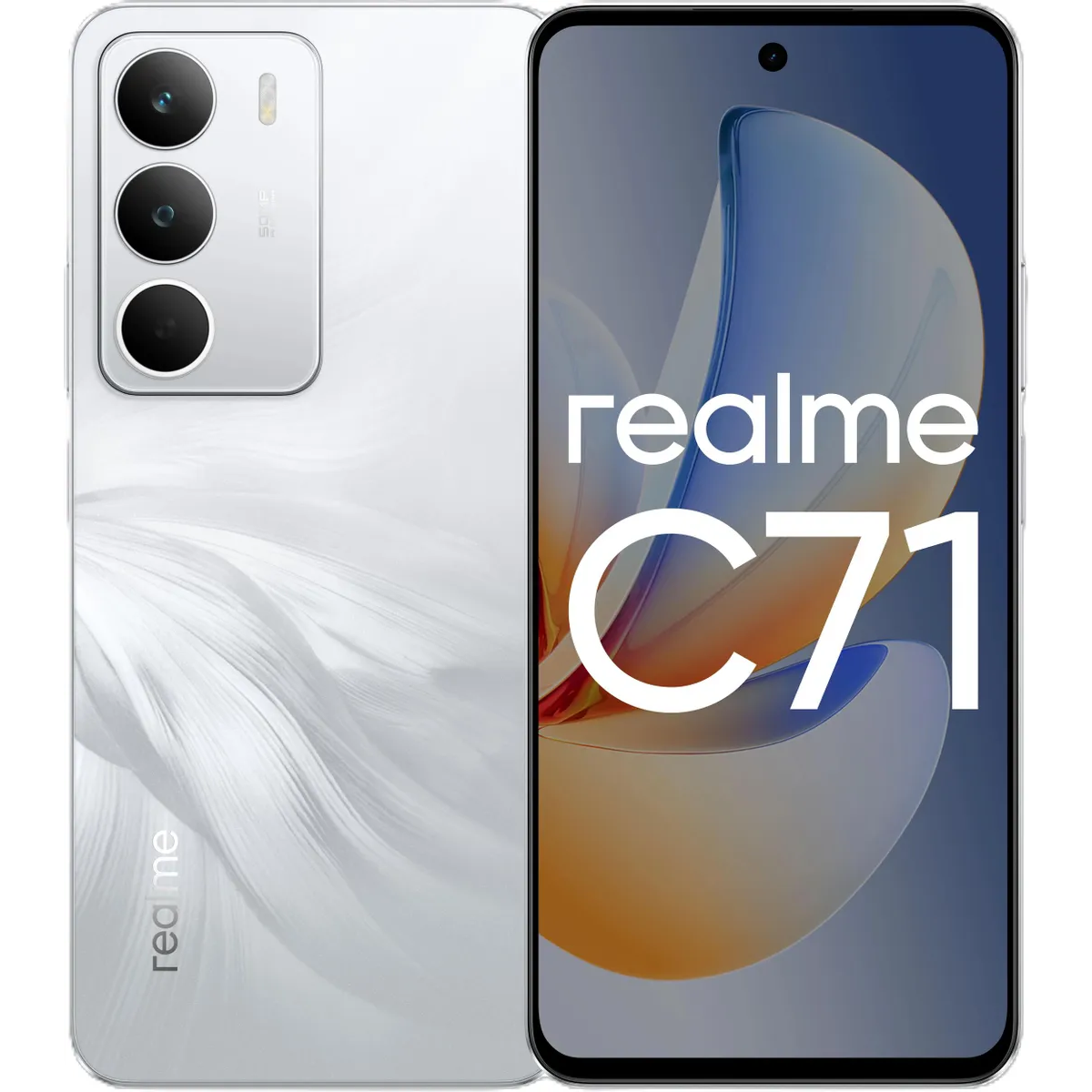Смартфон Realme C71 6/128GB White Swan (RMX5303)