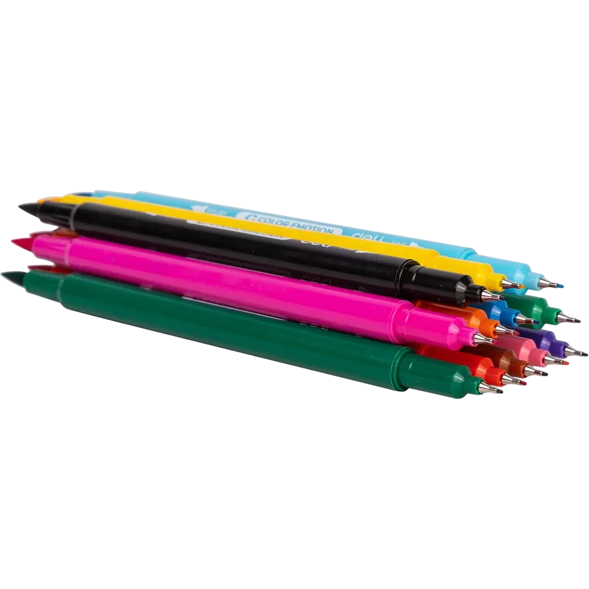 Фломастеры Deli EC151-12 - фото 3
