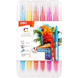 Фломастеры Deli EC151-12