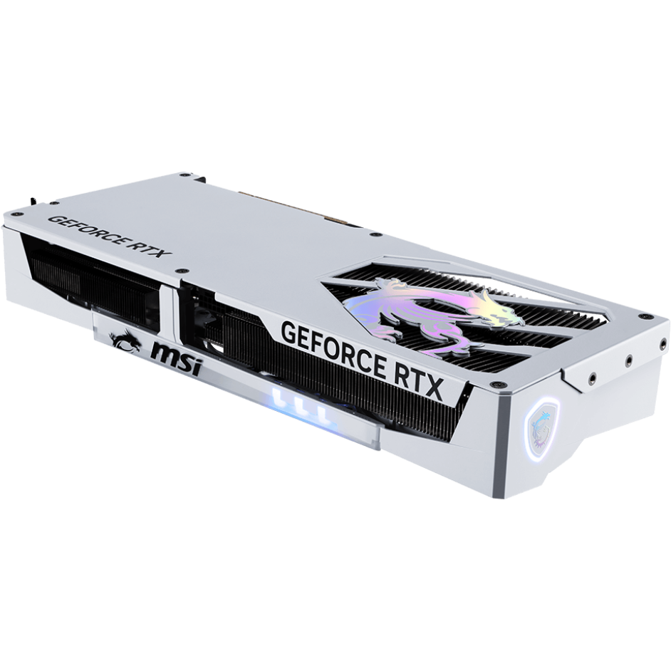 Видеокарта NVIDIA GeForce RTX 5070 MSI OC 12GB (RTX 5070 12G GAMING TRIO OC WHITE) - фото 2