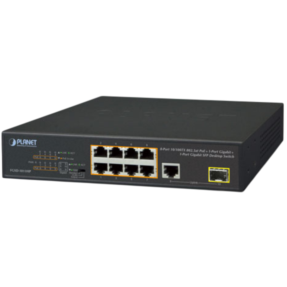 Коммутатор (свитч) PLANET FGSD-1011HP