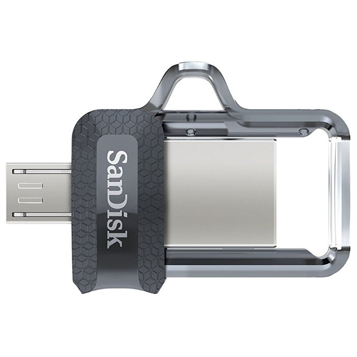 USB Flash накопитель 16Gb SanDisk Ultra Dual m3.0 (SDDD3-016G-G46) - фото 3