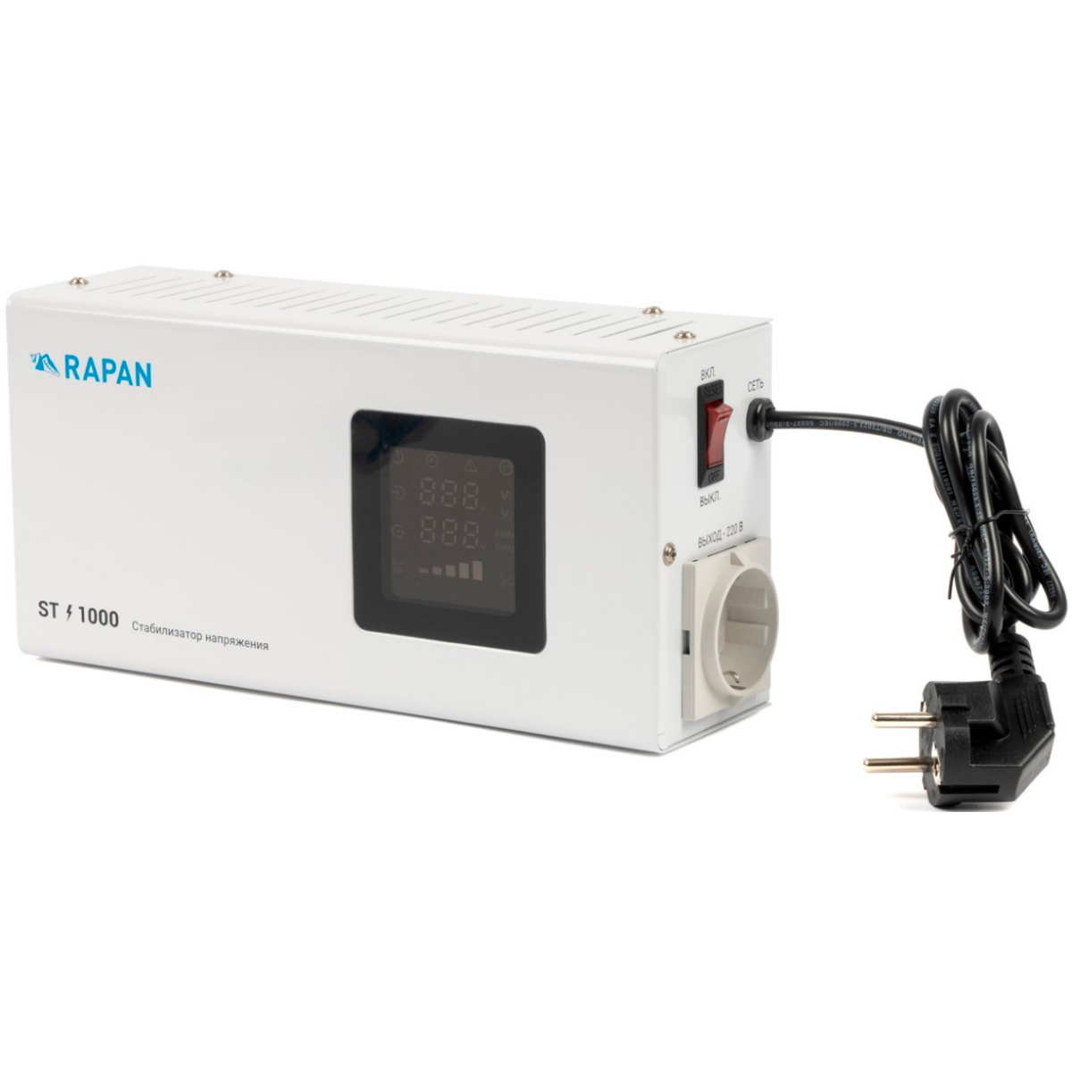 Стабилизатор напряжения Бастион RAPAN ST-1000 - 8900 - фото 4