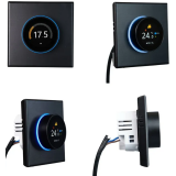 Терморегулятор MOES Wi-Fi Smart Knob Thermostat Black (WHT-7000-GB-BK-MS)