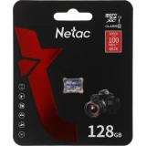 Карта памяти 128Gb MicroSD Netac P500 ULTRA (NT02P500ULT-128G-S)