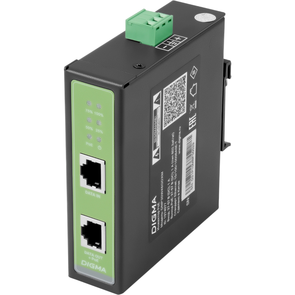 PoE инжектор Digma DNP30W48GDXM
