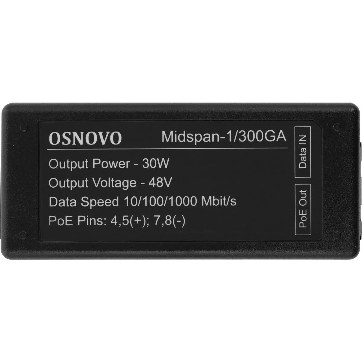 PoE инжектор Osnovo Midspan-1/300GA - фото 6