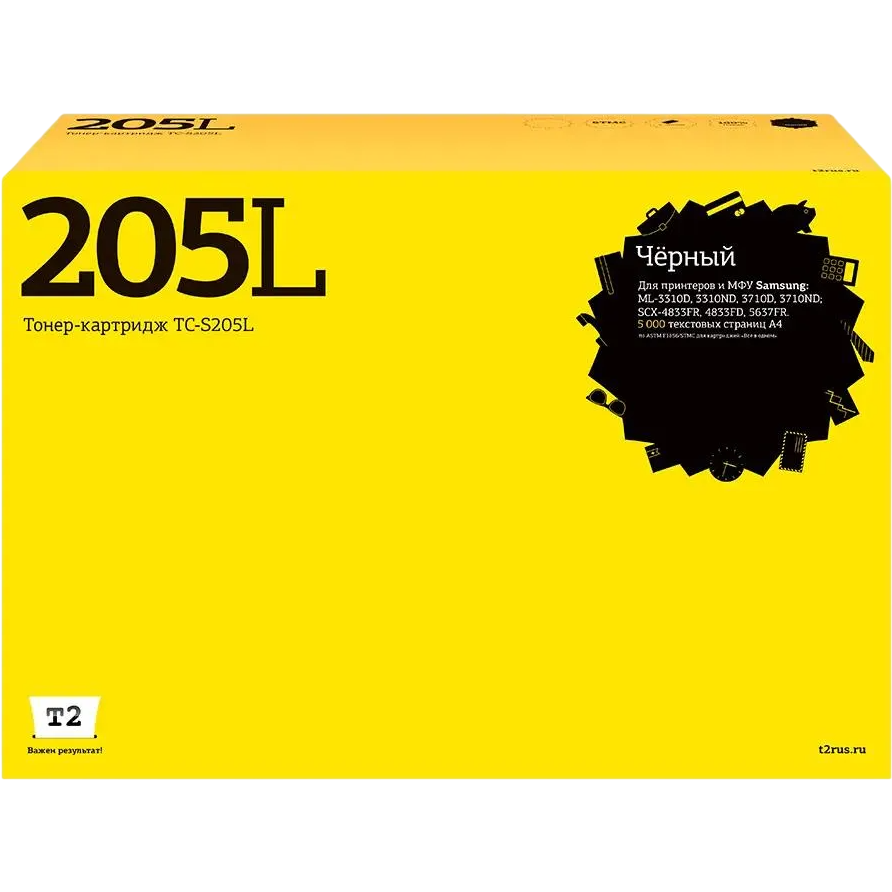 Картридж T2 TC-S205L Black