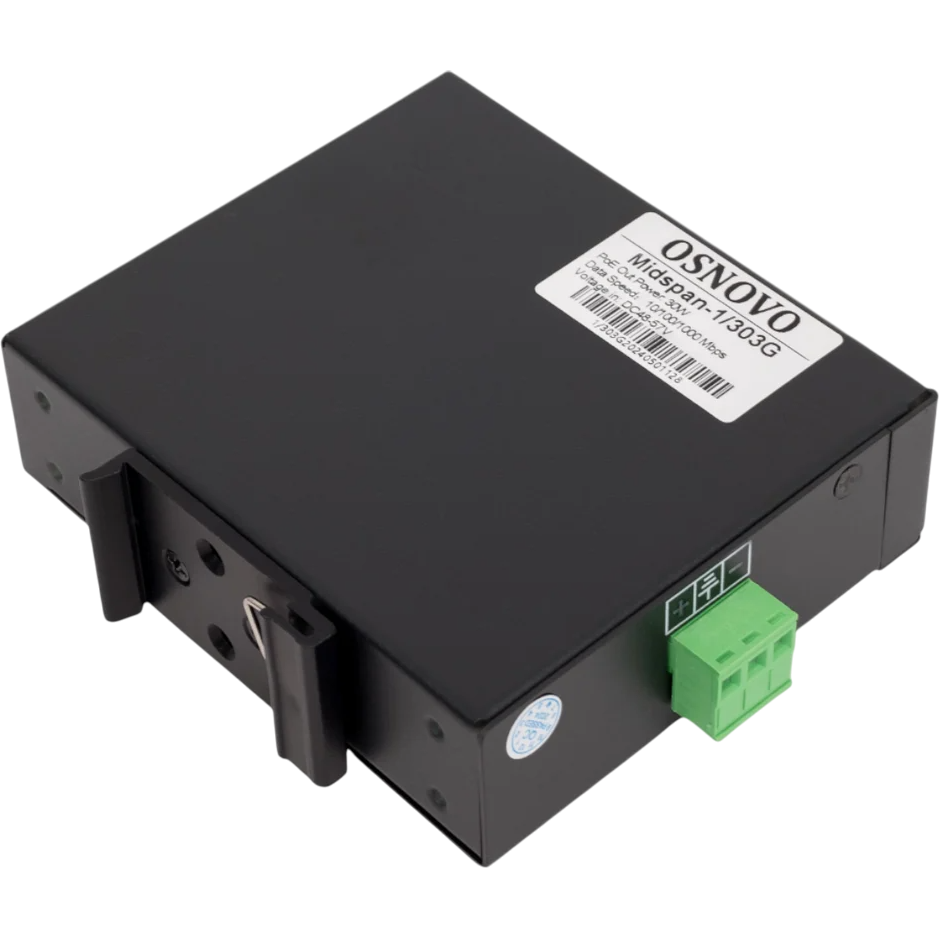 PoE инжектор Osnovo Midspan-1/303G - фото 3