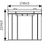 Аккумуляторная батарея WBR GPL122000H - фото 2
