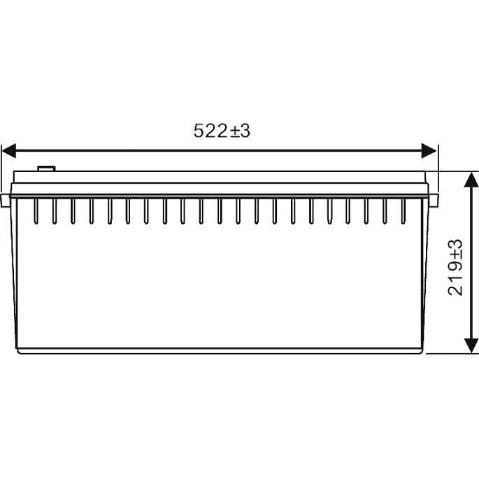 Аккумуляторная батарея WBR GPL122000H - фото 3