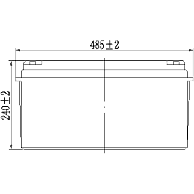 Аккумуляторная батарея WBR GPLG12-150 - фото 2