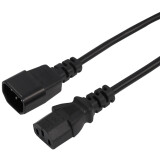 Кабель питания C13 - C14, 1.2м, Rexant 04-2722