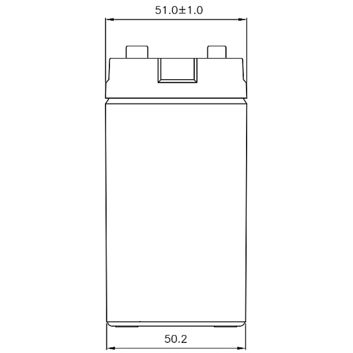 Аккумуляторная батарея CSB HR 1218W F2 - HR1218W F2 - фото 3