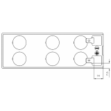 Аккумуляторная батарея CSB HR 1218W F2 (HR1218W F2)
