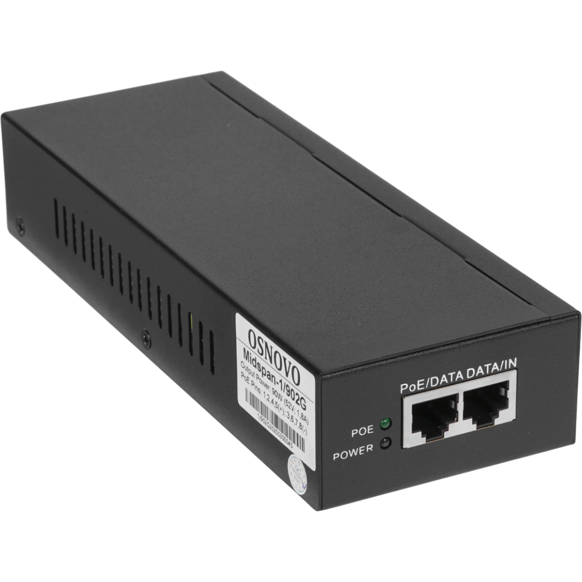 PoE инжектор Osnovo Midspan-1/902G