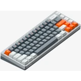 Клавиатура NuPhy Halo 65 HE Wireless (Magnetic Coral Switch) RGB White (Halo65HE-SG-C)