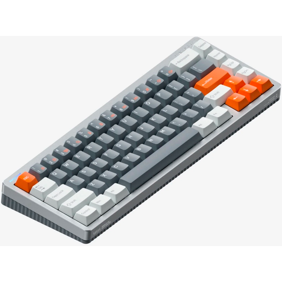 Клавиатура NuPhy Halo 65 HE Wireless (Magnetic Coral Switch) RGB White - Halo65HE-SG-C