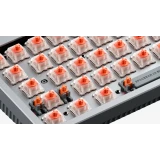 Клавиатура NuPhy Halo 65 HE Wireless (Magnetic Coral Switch) RGB White (Halo65HE-SG-C)