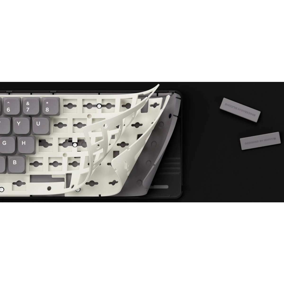 Клавиатура NuPhy AIR60 HE (Low-Profile Magnetic Jade Pro Switch) RGB - Air60HE-SS-JPRO - фото 5