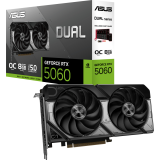 Видеокарта NVIDIA GeForce RTX 5060 ASUS OC 8Gb (DUAL-RTX5060-O8G)