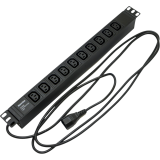 Блок розеток Hyperline SHE19-10IEC-2.5IEC