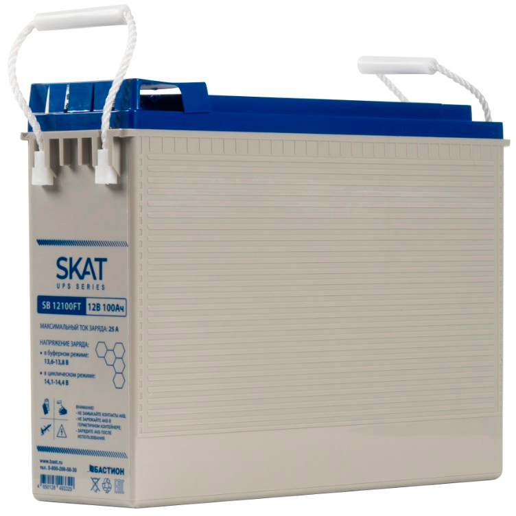 Аккумуляторная батарея Бастион SKAT SB 12100FT - 8979 - фото 4