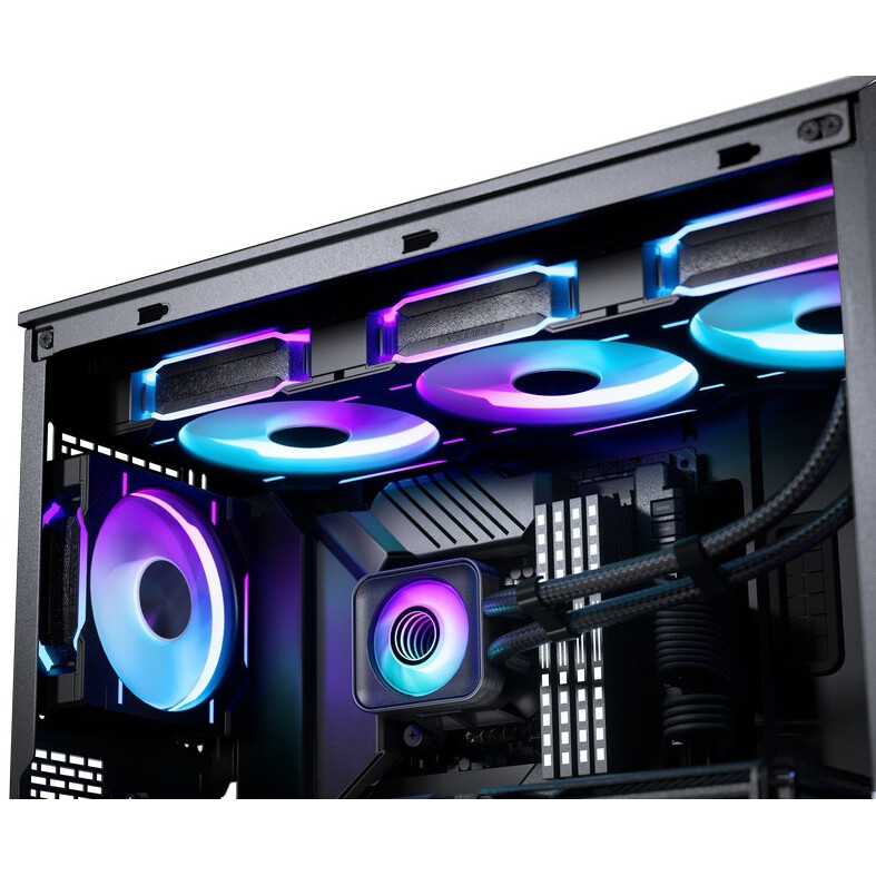 Система жидкостного охлаждения Phanteks Glacier One 420D30 X2 Black - PH-GO420D30_DBK02 - фото 5