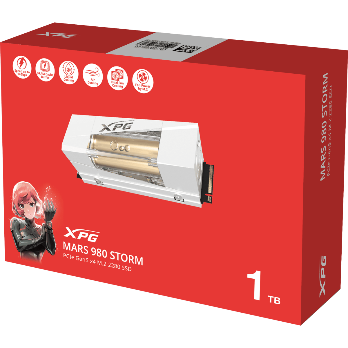 Накопитель SSD 1Tb ADATA XPG MARS 980 STORM (SMAR-980S-1TCI) - фото 7