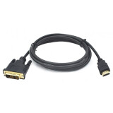 Кабель HDMI (M) - DVI (M), 2м, KS-IS KS-468L1-2