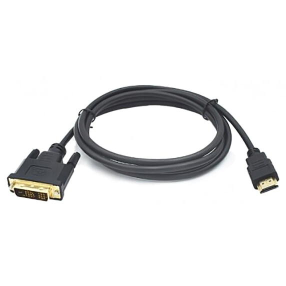 Кабель HDMI (M) - DVI (M), 2м, KS-IS KS-468L1-2 - фото 4