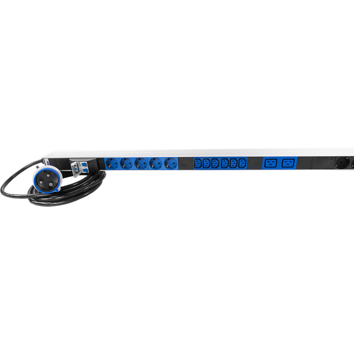 Блок розеток ЦМО R-32-10S-12C13-4C19-A-I-1420-3-2P - фото 2