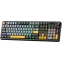 Клавиатура AULA F108 Pro Grey-Orange-Deep Grey - фото 2