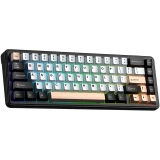 Клавиатура AULA F65 White-Black-Pink