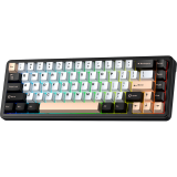 Клавиатура AULA F65 White-Black-Pink
