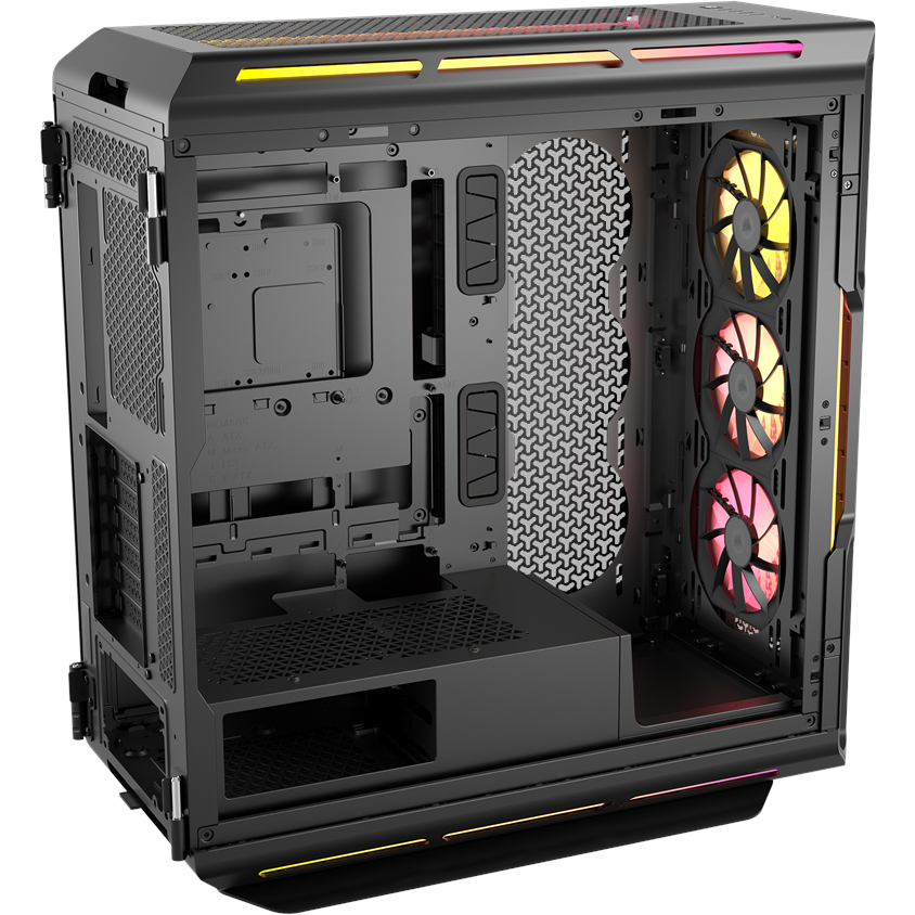 Корпус Corsair iCUE Link 5000T LX RGB Black (CC-9011298-WW) - фото 4