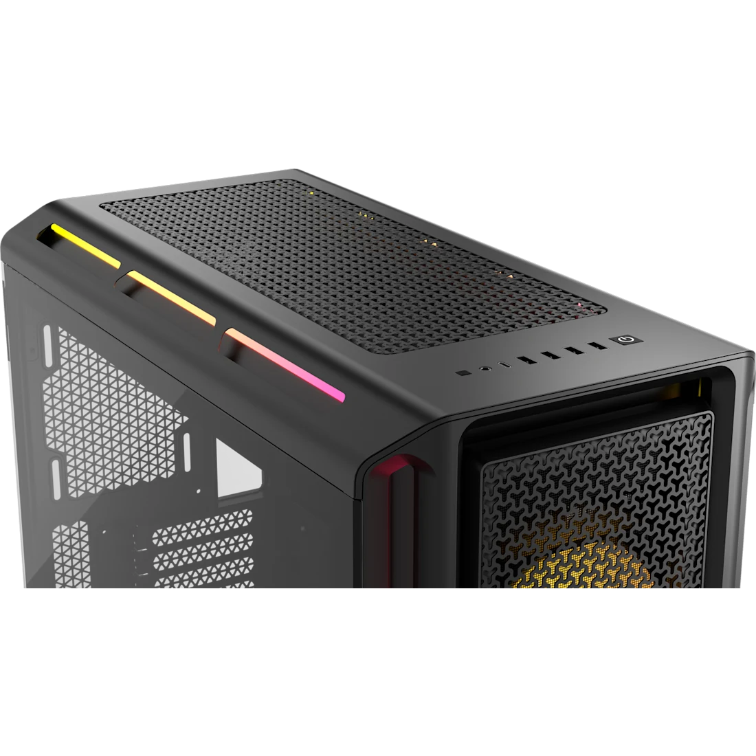 Корпус Corsair iCUE Link 5000T LX RGB Black (CC-9011298-WW) - фото 7