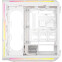 Корпус Corsair iCUE Link 5000T LX RGB White (CC-9011299-WW) - фото 3