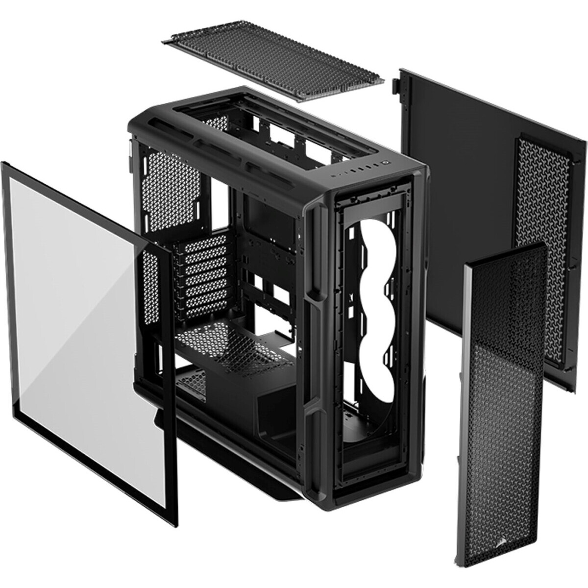 Корпус Corsair 5000T Black (CC-9011300-WW) - фото 8