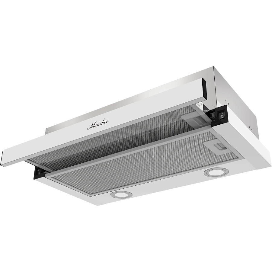 Вытяжка Monsher LAURA 60 Blanc - фото 3