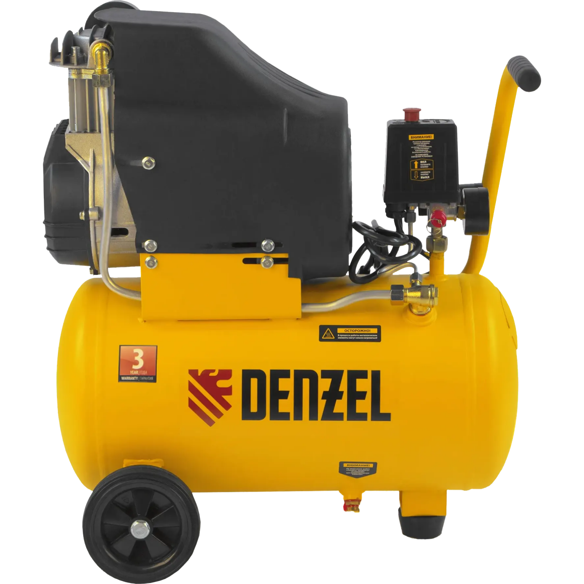Компрессор Denzel DLC1300/24 - 58171 - фото 5