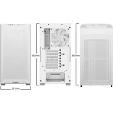 Корпус Be Quiet Pure Base 501 Airflow Window White (BGW75)