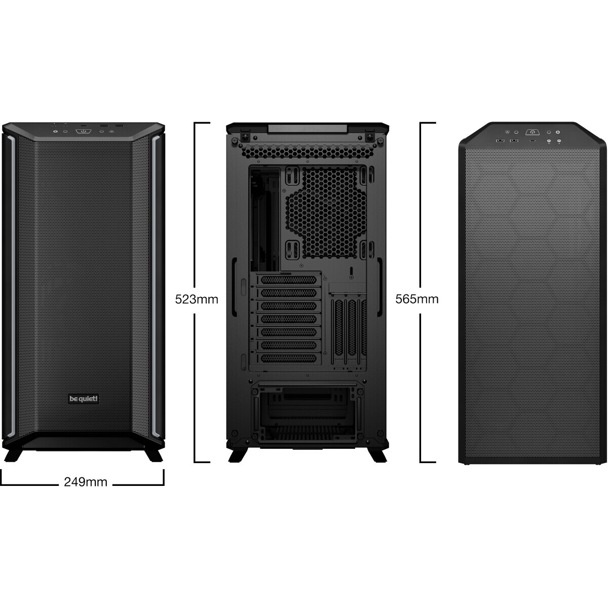 Корпус Be Quiet Dark Base 701 Black - BGW58 - фото 2