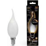 Филаментная лампочка Gauss 590LM Filament 3000K (9 Вт, E14), 10 шт. (104201109-D)