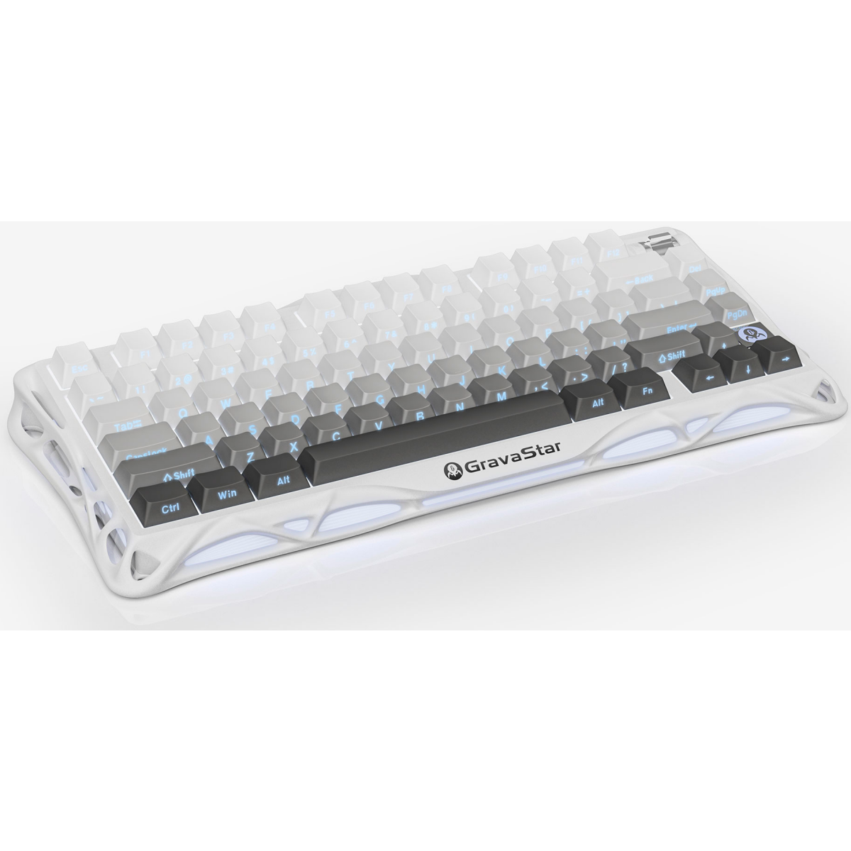 Клавиатура Gravastar Mercury K1 Gradient White - фото 4